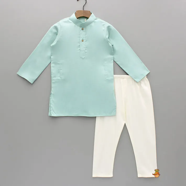 Outlet Ethnic Green Kurta With Exquisite Sequins Work Jacket And Pyjama BOY Indian Ethnic Wear | Ethnic Sets
