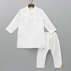 Best Ethnic Kurta With Booti Embroidered Red Jacket And Pyjama BOY Indian Ethnic Wear | Ethnic Sets