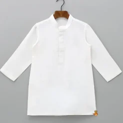 Best Ethnic Kurta With Booti Embroidered Red Jacket And Pyjama BOY Indian Ethnic Wear | Ethnic Sets