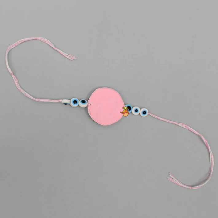 Outlet Evil Eye Pink Rakhi BOY Rakhis | Rakhis