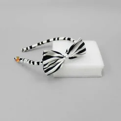 Fashion Exquisite Black And White Bowie Hairband Hair Accessories | Hair Bands