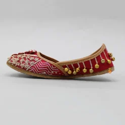Best Fabulous Embroidered Small Bells Embellished Jutti Shoes
