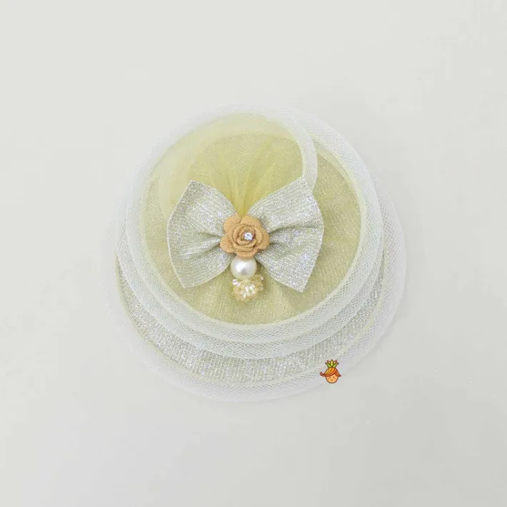 Fashion Fancy Shimmery Bow Hair Clip Hair Accessories | Hair Clips