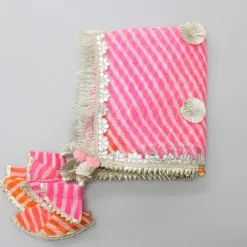 Hot Faux Mirror And Gota Lace Work Dupatta Ethnic Wear