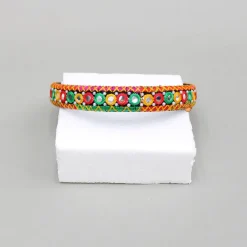 Clearance Faux Mirror Studded Multicolour Hairband Hair Accessories | Hair Bands