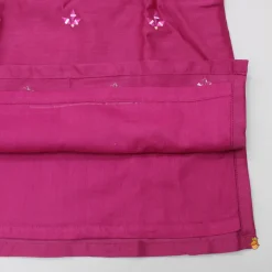 Fashion Faux Mirror Work Magenta Kurta And Pyjama BOY Indian Ethnic Wear | Ethnic Sets
