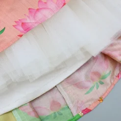 Sale Floral Multicoloured Flared Kurti With Matching Hairband Ethnic Wear | Kurtis & Jumpsuits