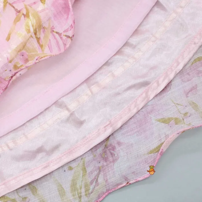 New Floral Printed Anarkali With Matching Dupatta Ethnic Wear | Sarees & Anarkalis