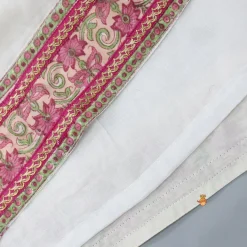 Clearance Floral Printed Crop Top and Saree Styled Lehenga With Attached Dupatta Ethnic Wear | Lehengas & Ghagras