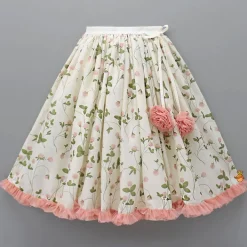 Best Floral Printed Crop Top With Lehenga And Net Dupatta Twinning Sets | Ethnic Wear
