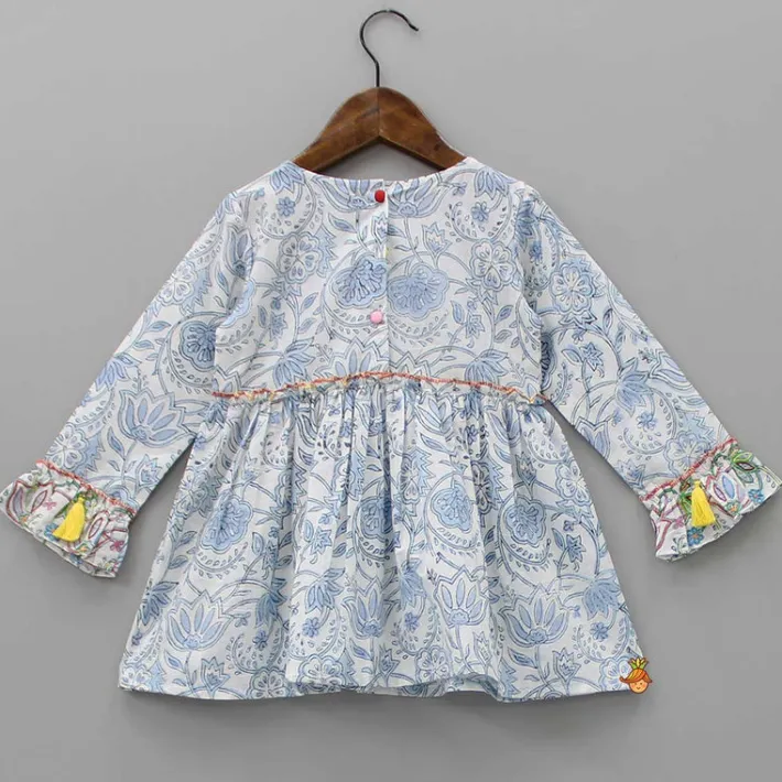 Outlet Floral Printed Dress With Headband Dresses & Sets | Dresses
