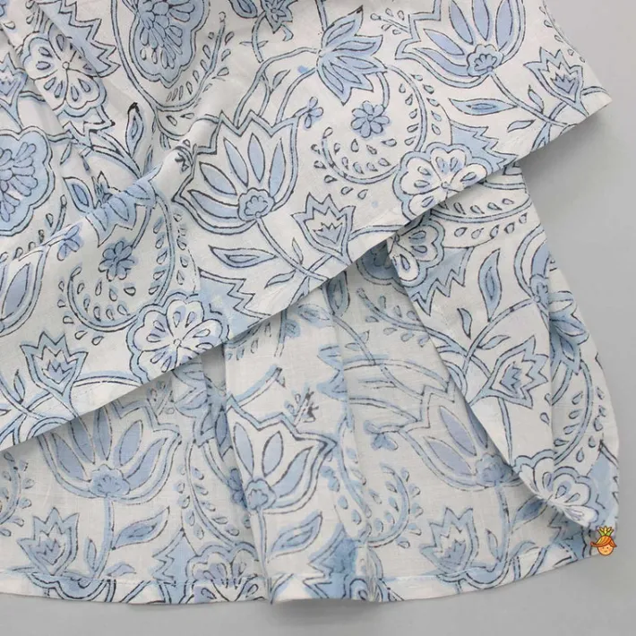 Outlet Floral Printed Dress With Headband Dresses & Sets | Dresses