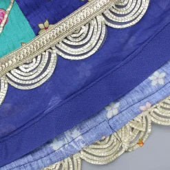 Discount Floral Printed Embellished Top And Gota Lace Work Lehenga Ethnic Wear | Lehengas & Ghagras