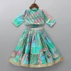 Hot Floral Printed Gota Lace Top With Lehenga Ethnic Wear | Lehengas & Ghagras