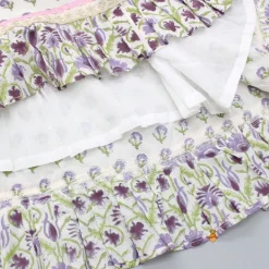 Online Floral Printed Kurti With Lehenga And Dupatta Twinning Sets | Ethnic Wear