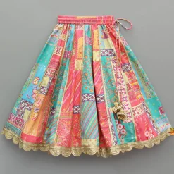 Discount Floral Printed Multicolour Top And Lehenga Ethnic Wear | Lehengas & Ghagras