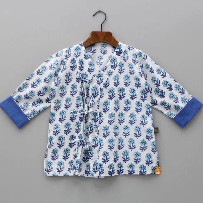 Fashion Floral Printed Stylish Kurta And Dhoti BOY Indian Ethnic Wear | Ethnic Sets