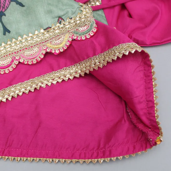 Best Floral Printed Top With Lehenga And Dupatta Ethnic Wear | Lehengas & Ghagras