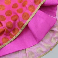 Sale Floral Sequins Embellished Printed Pink Top And Lehenga With Pearls Lace Detail Dupatta Ethnic Wear | Lehengas & Ghagras