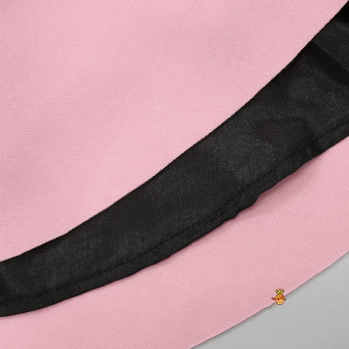 Best Flower Embellished Black Dress With Sling Bag Dresses & Sets | Dresses