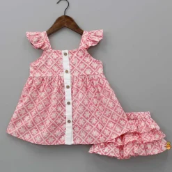 Discount Flutter Tunic Dress With Ruffled Bloomer Dresses & Sets | Sets