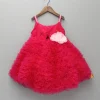 Fashion Frilly Ruffle Hem Strappy Red Dress Dresses & Sets | Dresses