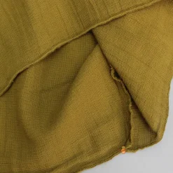 Discount Front Open Lace Detailing Mustard Top Tops & Tunics