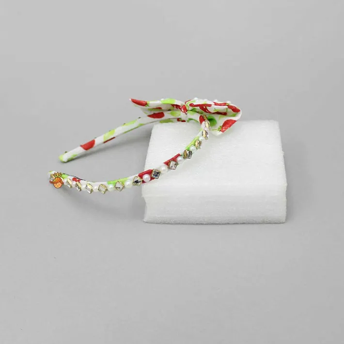 Sale Fruits Printed Bowie Multicolour Hair Band Hair Accessories | Hair Bands