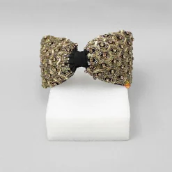 Online Fully Embroidered Black Hair Band Hair Accessories | Hair Bands