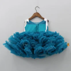 Best Glamorous Layered Frilled Dress With Hair Clip Dresses & Sets | Dresses