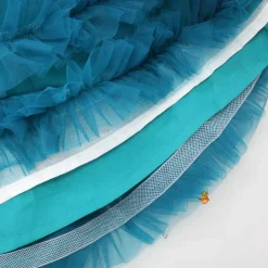 Best Glamorous Layered Frilled Dress With Hair Clip Dresses & Sets | Dresses