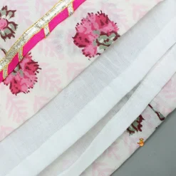 Clearance Goddess Embroidered Pink Top And Beautiful Tassels Embellished Lehenga With Matching Sling Bag Ethnic Wear | Lehengas & Ghagras