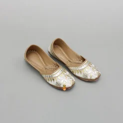 Hot Gota Work Embroidered Jutti Shoes