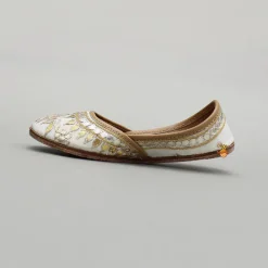Hot Gota Work Embroidered Jutti Shoes