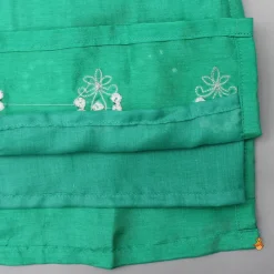 Fashion Green Embroidered Kurta And Pyjama BOY Indian Ethnic Wear | Ethnic Sets
