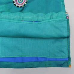 New Green Embroidered Kurti And Pant With Dupatta Ethnic Wear | Churidars & Salwars