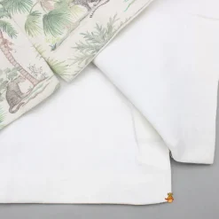 Sale Green Kurta And Printed Jacket With Pyjama BOY Indian Ethnic Wear | Ethnic Sets