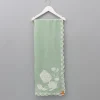 Outlet Green Organza Floral Applique Embroidered Dupatta Ethnic Wear