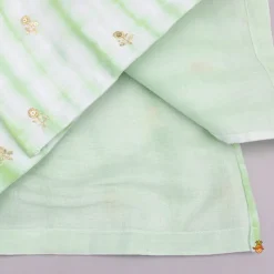 New Green Printed Embroidered Kurta With Dhoti BOY Indian Ethnic Wear | Ethnic Sets