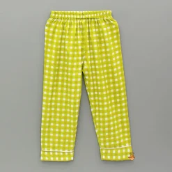 Best Green Printed Notch Collar Sleepwear BOY Sleep Wear | Sleepwear