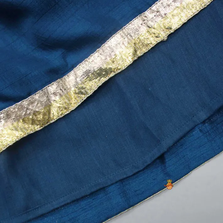 Online Green Top With Bird Embroidery And Lehenga Ethnic Wear | Lehengas & Ghagras