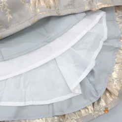 Clearance Grey Brocade Box Pleated Dress Dresses & Sets | Dresses