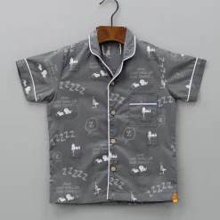 Discount Grey Snooze Printed Sleepwear BOY Sleep Wear | Sleepwear