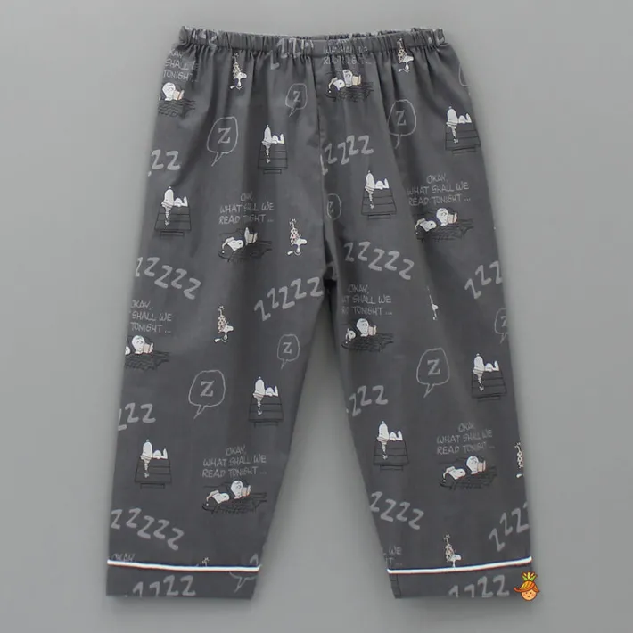 Discount Grey Snooze Printed Sleepwear BOY Sleep Wear | Sleepwear