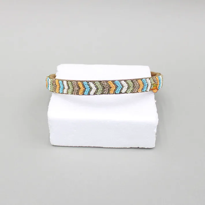 Hot Hairband Featuring Colourful Bead Embroidery Hair Accessories | Hair Bands