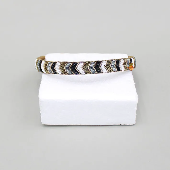 Fashion Hairband With Elegant Bead Embroidery Hair Accessories | Hair Bands