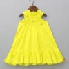 Clearance Halter Neck Embroidered Yellow Dress Dresses & Sets | Dresses