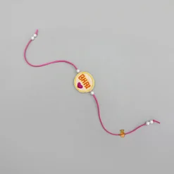 Hot Hand Beaded And Embroidered Bhai Rakhi BOY Rakhis | Rakhis