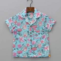 Best Hand Block Floral Printed Multicolour Sleepwear Sleepwear