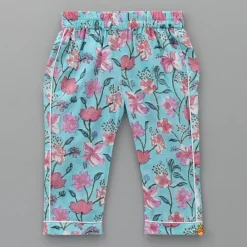 Best Hand Block Floral Printed Multicolour Sleepwear Sleepwear